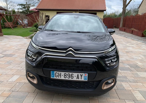 Citroen C3 cena 52900 przebieg: 8100, rok produkcji 2022 z Inowrocław małe 172